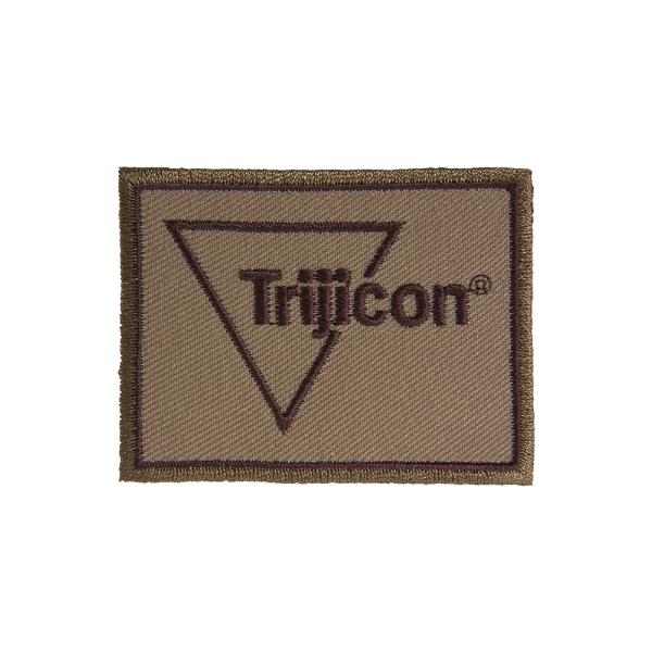 Khaki Trijicon Logo Canvas Patch