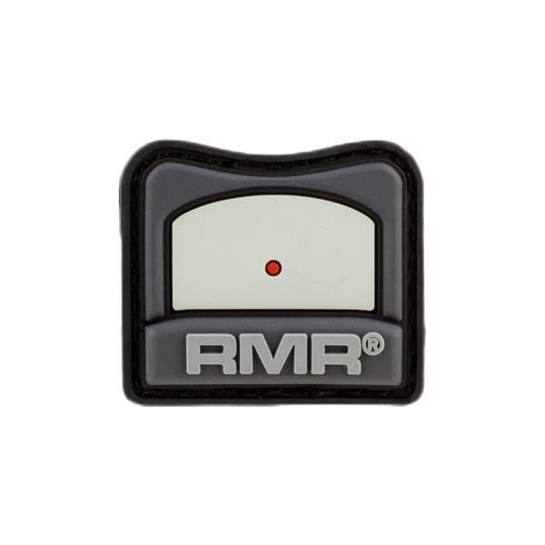 RMR Patch-dye cut PVC Patch Product Image on white background