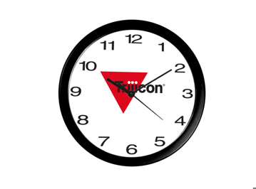 Trijicon Clock with white background