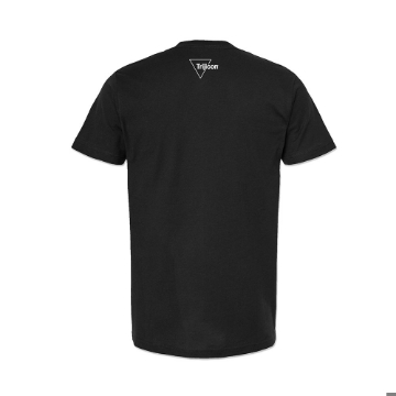 Trijicon VCOG scope graphic on the front of a black t-shirt