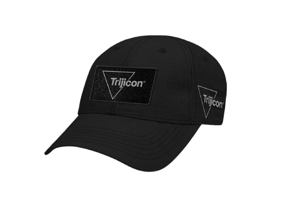 Black Hat with Hook/Loop Patch Panel