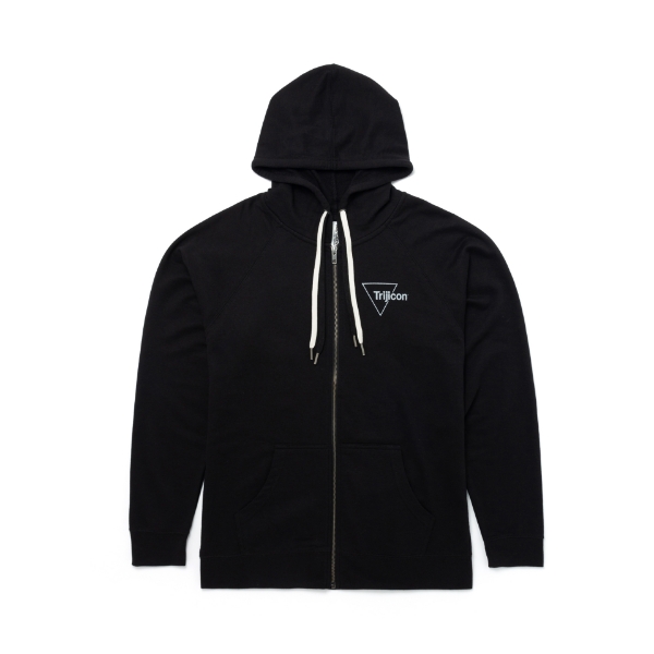 Trijicon Lightweight Icon Full Zip Hoodie - Black