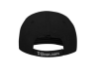 Black Hat with Hook/Loop Patch Panel Front Image on white background
