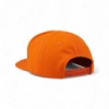 Rear view of Trijicon Blaze Orange Hat showing the closed back design with fitted style and orange stitching
